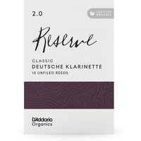 DAddario Organic Reserve Classic German Clarinet Reeds 2 (10 Pack)