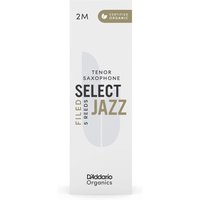 DAddario Organic Select Jazz Filed Tenor Sax Reeds 2M (5 Pack)