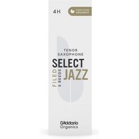 DAddario Organic Select Jazz Filed Tenor Sax Reeds 4H (5 Pack)