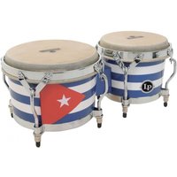 LP Bongo Matador Wood Cuban Flag