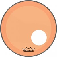 Remo Powerstroke 3 Colortone Orange 20 Ported Bass Drum Head