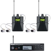 Shure PSM300-K3E Twinpack Pro Wireless Monitoring System