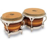 LP Generation II Wood Bongos Matte Sunburst Chrome Hardware