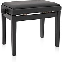 Read more about the article Adjustable Piano Stool by Gear4music Matte Black