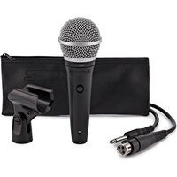 Shure PGA48 Cardioid Dynamic Vocal Microphone with XLR to Jack Cable