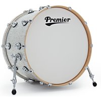 Read more about the article Premier Genista Maple 24″ x 14″ Bass Drum Silver Sparkle