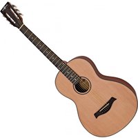 Parlour Left-Handed Acoustic Guitar by Gear4music Natural