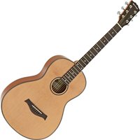 Parlor Acoustic Guitar by Gear4music Natural - B Stock - Nearly New