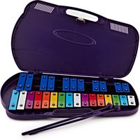 playLITE Colourful 27 Note Glockenspiel by Gear4music