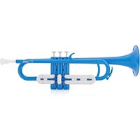 playLITE Hybrid Trumpet by Gear4music Blue