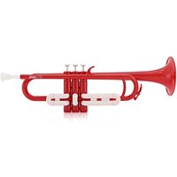 playLITE Hybrid Trumpet by Gear4music Red