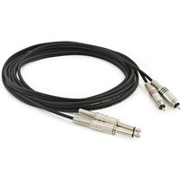 Phono - Dual Mono Jack Pro Cable 1m