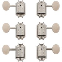 Read more about the article Gibson PMMH-060 Deluxe White Button Tuner Set Vintage Nickel