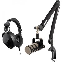 Rode Podmic with NTH-100 Headphones and PSA1+