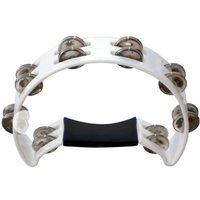 Read more about the article Performance Percussion 1/2 Moon Tambourine White