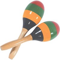 Performance Percussion Striped Wood Maracas