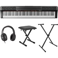 Alesis Prestige Artist Digital Piano Inc. Stand Bench and Headphones