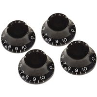 Gibson Top Hat Knobs for Electric Guitar 4 Pack Black