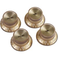 Read more about the article Gibson Top Hat Knobs for Electric Guitar Gold with Gold Insert