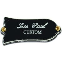 Gibson Les Paul Custom Truss Rod Cover Black