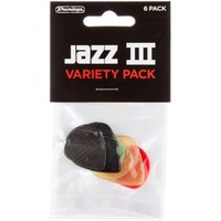 Dunlop PVP103 Jazz Variety Pack Players Pack of 6