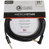 Planet Waves American Stage Instrument Cable R/Angled - Straight 20ft