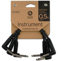 Planet Waves Classic Series Right Angle Patch Cable 3 Pack 6