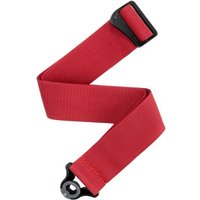 DAddario Auto Lock Polypro Guitar Strap Red