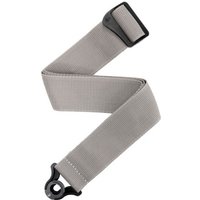 DAddario Auto Lock Polypro Guitar Strap Silver