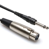 Hosa PXF-110 Unbalanced Interconnect Cable XLR3F to 1/4