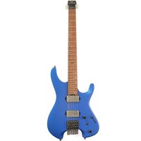 Ibanez Q52 Q Series Headless Guitar Laser Blue Matte - Ex Demo