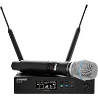 Shure QLXD24UK/B87A-K51 Handheld Wireless Microphone System