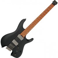 Ibanez QX52 Q Series Headless Guitar Black Flat