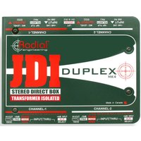 Radial JDI Duplex Stereo Direct Box