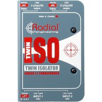 Radial Twin-Iso 2-Channel Line Level Isolator