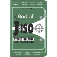 Radial J-Iso Stereo Line Level Isolator & +4dB to -10dB Converter