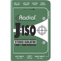 Read more about the article Radial J-Iso Stereo Line Level Isolator & +4dB to -10dB Converter