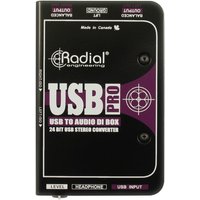 Radial USB Pro Stereo USB Laptop DI Line Isolator