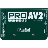 Radial ProAV2 Stereo Multimedia DI Box