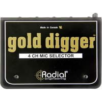 Radial Gold Digger 4-Channel Microphone Selector