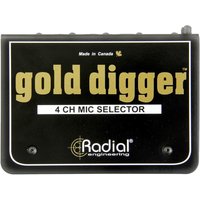 Read more about the article Radial Gold Digger 4-Channel Microphone Selector