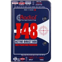 Read more about the article Radial J48 Phantom Powered Active DI Box