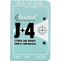 Read more about the article Radial J+4 Balanced -10dB to +4dB Signal Driver