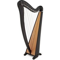 Read more about the article Deluxe 34 String Roundback Harp by Gear4music Black