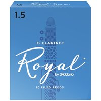 Royal by DAddario Eb Clarinet Reeds 1.5 (10 Pack)