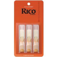 Rico by DAddario Bb Clarinet Reeds 1.5 (3 Pack)