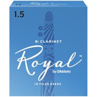 Royal by DAddario Bb Clarinet Reeds 1.5 (10 Pack)