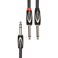 Read more about the article Roland 1/4 TRS – Dual 1/4 Interconnect Cable 10ft/3m