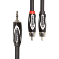 Roland 1/8 TRS - Dual RCA Interconnect Cable 5ft/1.5m