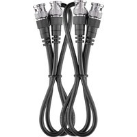 Electro-Voice RE3-ACC-CXU2 BNC Coax Cable Pair 2 Feet 50 Ohm